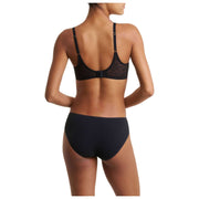 Biustonosz T-shirt Natori Pretty Smooth Smoothing Wireless - Czarny