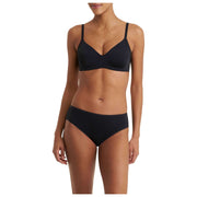 Biustonosz T-shirt Natori Pretty Smooth Smoothing Wireless - Czarny