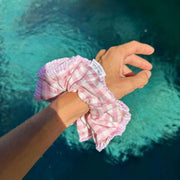 Moon Nude Strawberry Scrunchie - Różowy/Czerwony