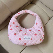 Moon Nude Strawberry Hoop Bag - Różowy/Czerwony