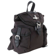 Mały plecak Vivienne Westwood Highland - czarny/srebrny