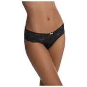 Skarlett Blue Captivate Koronkowe figi od bikini - czarne