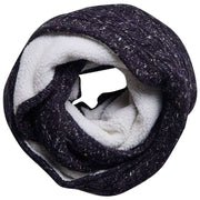 Superdry & Co Gracie Cable Snood - Boston Navy Tweed