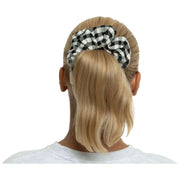 Moon Nude Classic Scrunchie - Czarny/Biały