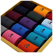 Zestaw 15 par skarpet London Sock Company Simply Sartorial – szary/niebieski/pomarańczowy/żółty