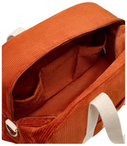 Torba do kręgli Hindbag Charlie - aksamitna ceglasta pomarańcza