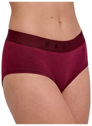 Dwupak hipsterskich fig Falke Daily Comfort – czerwony