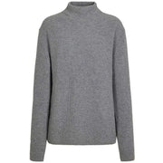 falke-ribbed-lambswool-mock-neck-sweater---grey-mel-34331750