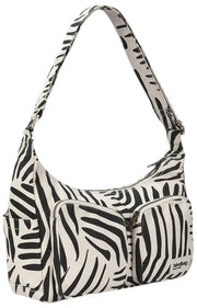 Torba na ramię Hindbag Emile z wieloma kieszeniami - Tiger Ecru