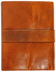 Portfel Dents Itchen Passcase – koniakowy brąz