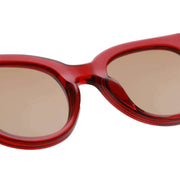 A.Kjaerbede Lilly Sunglasses - Red Transparent