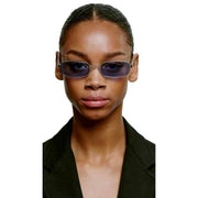 A.Kjaerbede Noah Sunglasses - Silver/Crystal