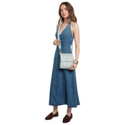 Torba przez ramię Alice Wheeler London Bloomsbury – błękit kaczego jajka