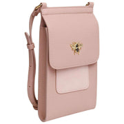 Torba przez ramię Alice Wheeler London Mini Bloomsbury - różowa