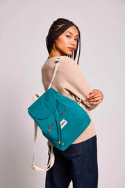 Mini plecak Hindbag Eliot - paw niebieski
