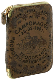 Torebka Campomaggi Floriana Laser Cashmere - wojskowa zieleń