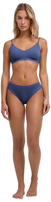 Bezszwowe figi Falke Daily – Captain Blue
