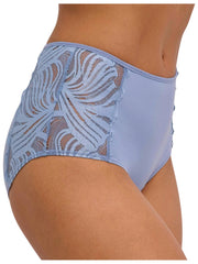 Majtki Falke Delicate Touch ze średnim stanem – niebieska stal