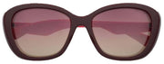 Superdry Oversizezed Butterfly Okulary - czerwone