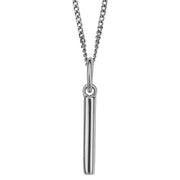 Beginnings I Initial Pendant - Silver