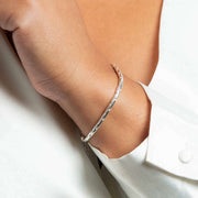 Beginnings Organic Heavyweight Snake Chain Bracelet - Silver