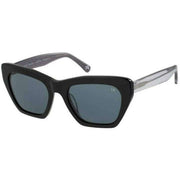 Botaniq Angular Cat-Eye Sunglasses - Black