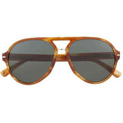 Botaniq Double Bridge Pilot Sunglasses - Havanna Brown