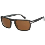 Botaniq Rectangular Sunglasses - Black