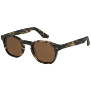 Botaniq Round Sunglasses - Brown Tort