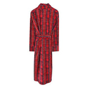 Bown of London Highland Checked Dressing Gown - Red