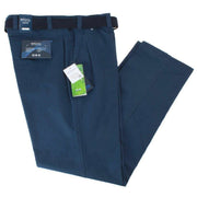 BRUHL Catania B Nanotec Gabardine Stretch Chinos - Marine Navy