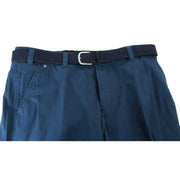 BRUHL Catania B Nanotec Gabardine Stretch Chinos - Marine Navy