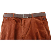 BRUHL Parma B Genua Cord Trousers - Rust Brown