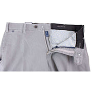 BRUHL Parma B Textured Cotton Chinos - Grey