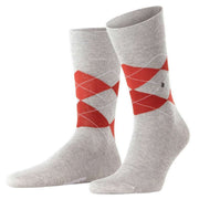 Burlington Basic Gift Box Socks - Orange/Grey