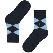 Skarpetki Burlington Cosy Slipper - granatowy