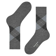 Burlington Dundee Socks - Carbon Grey