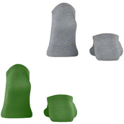 Dwupak skarpet do tenisówek Burlington Everyday – Fairway Green