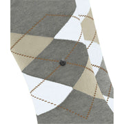 Dwupak skarpetek Burlington Everyday Argyle – jasnoszary Mel