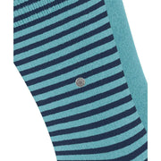 Dwupak skarpetek Burlington Everyday Stripe Mix – niebieski Key Largo
