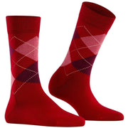 Burlington Marylebone Socks - Cranberry Red