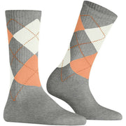 Skarpetki Burlington Rib Courtside – Heather Grey