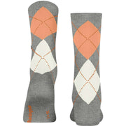 Skarpetki Burlington Rib Courtside – Heather Grey