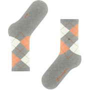 Skarpetki Burlington Rib Courtside – Heather Grey