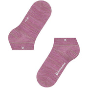 Skarpety Burlington Soho Vibes Sneaker - Peonia Pink