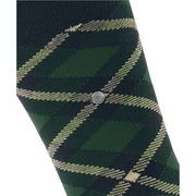 Skarpetki Burlington Tartan – morski błękit