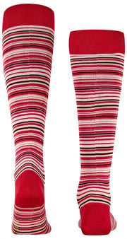 Podkolanówki Falke Microblock - Geranium Red