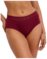 Dwupak hipsterskich fig Falke Daily Comfort Print – czerwony