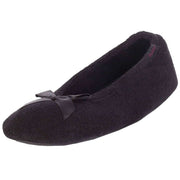 isotoner-terry-ballerina-slippers---black-34523297