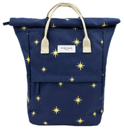 Kind Bag London Hackney haftowany średni plecak - Navy Stars